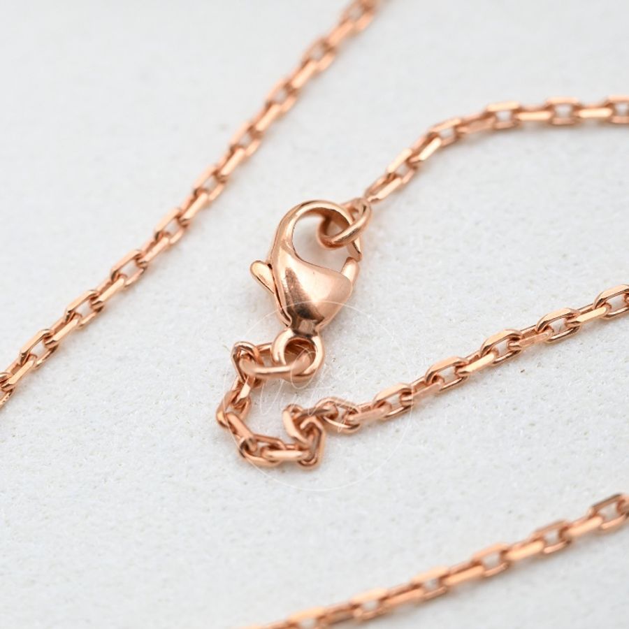 [Brand New] Hermes Mini Pop H Pendant Necklace with Rose Gold-16