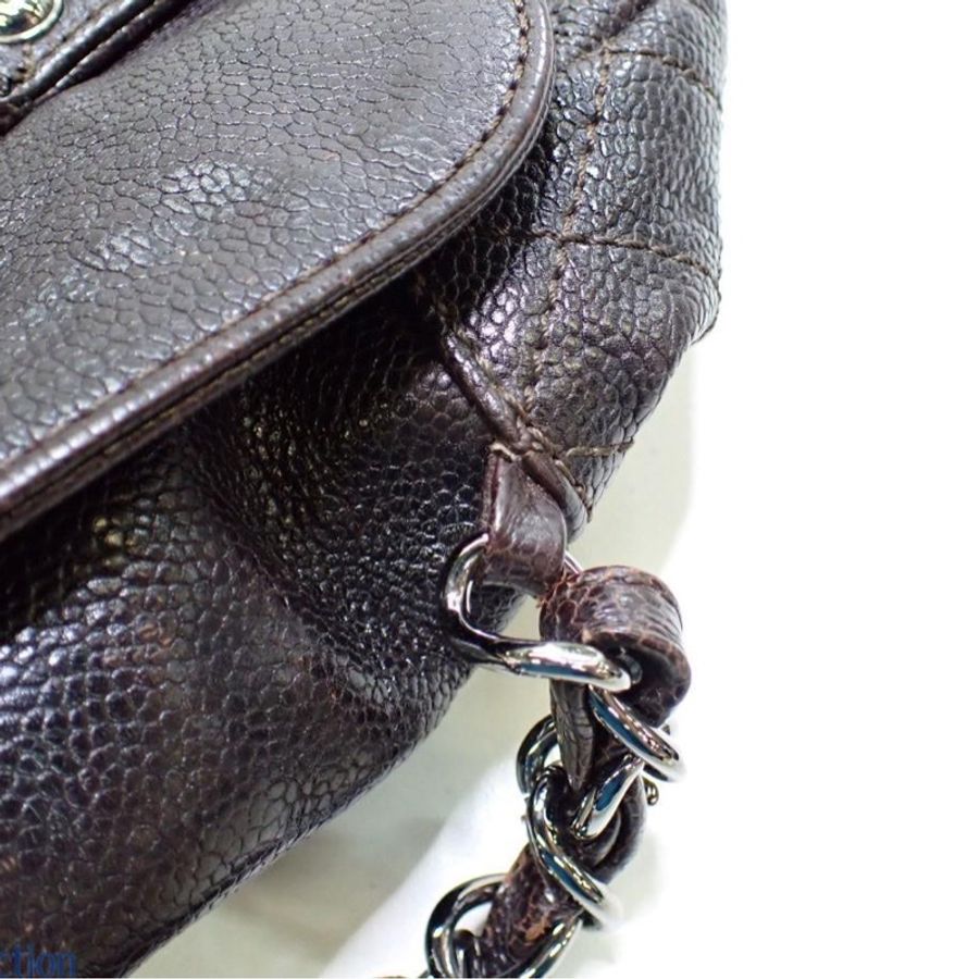 CHANEL 絕美魚子醬牛皮🖤機車包/腋下包 無痛入手-18