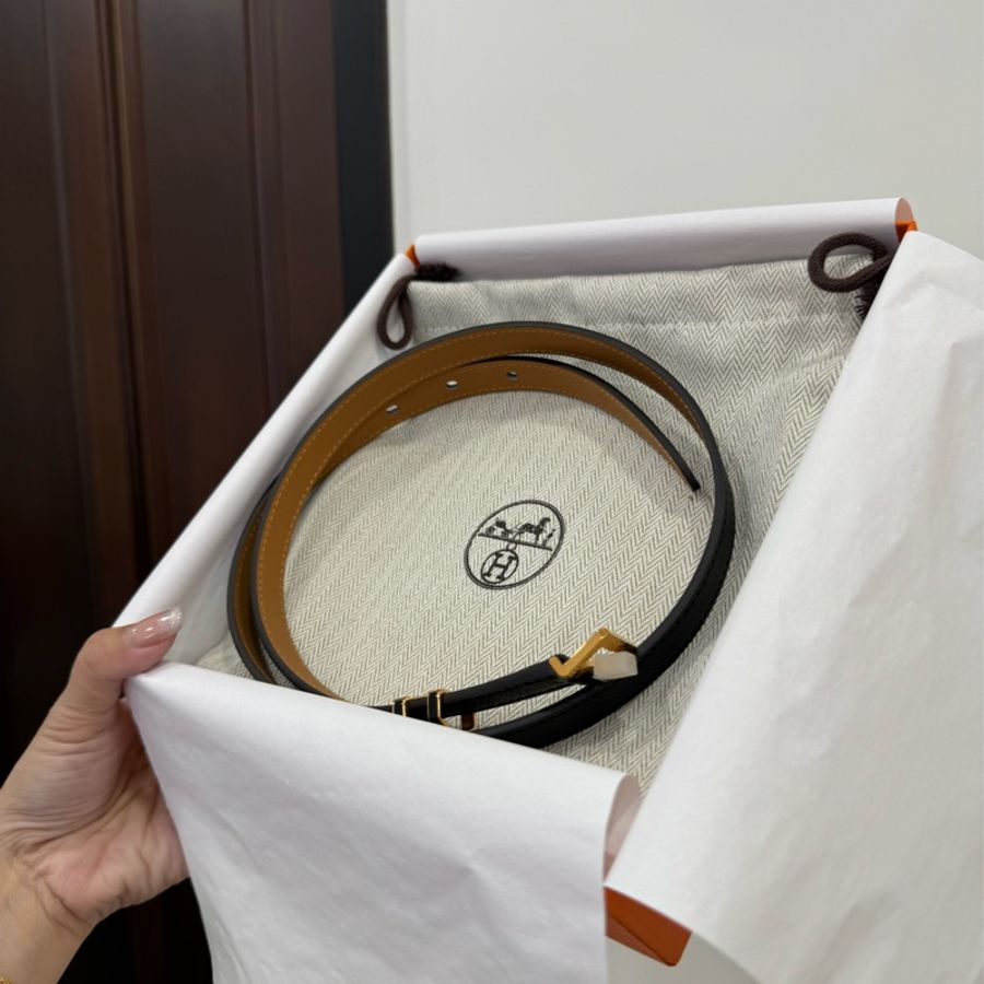 hermes 愛馬仕 Pop H 15 黑金 玫瑰金 腰帶 皮帶 腰封-12