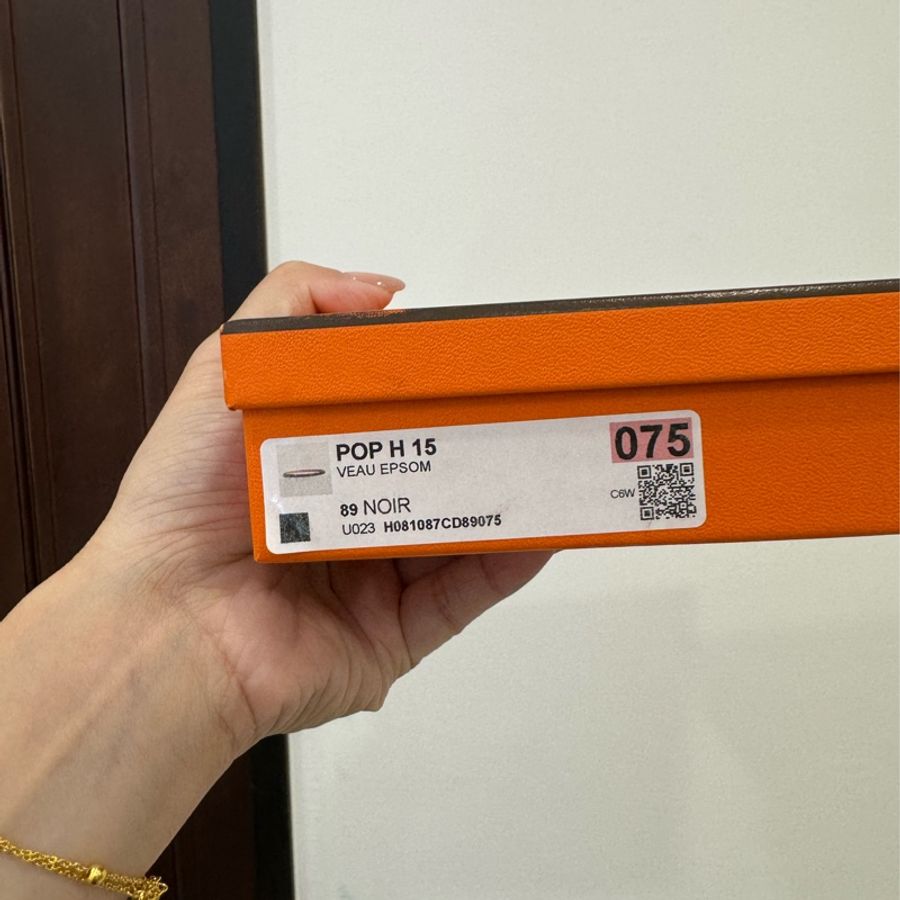 hermes 愛馬仕 Pop H 15 黑金 玫瑰金 腰帶 皮帶 腰封-15