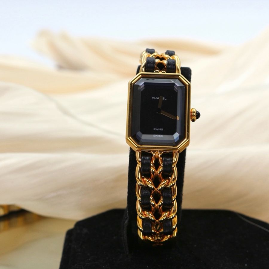「JL精品代購」 Chanel 香奈兒方糖錶 L號-1