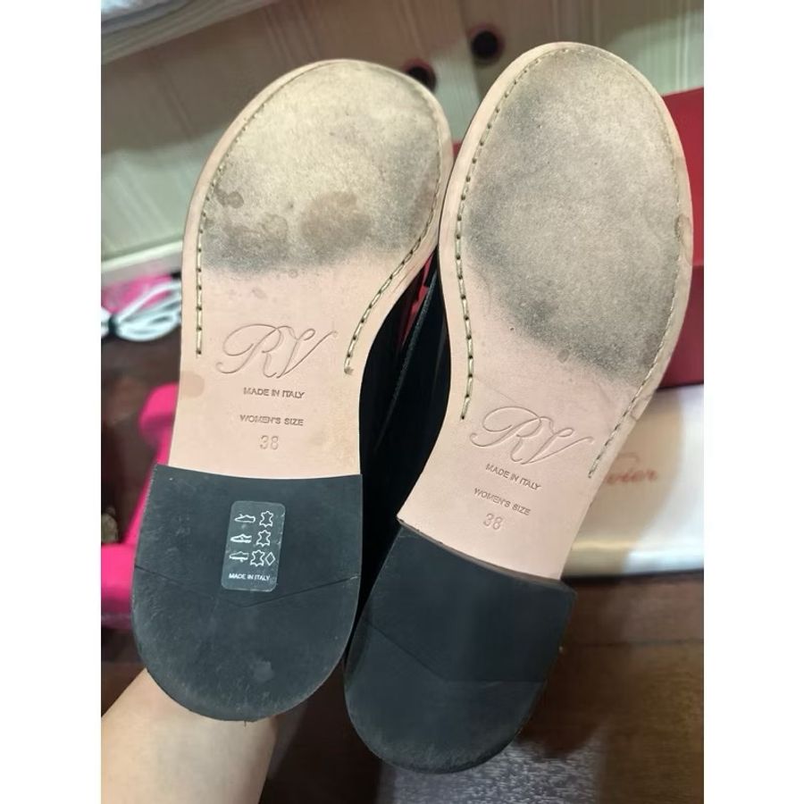 🌹最後一次降價🌹 Roger vivier 金色方釦 休閒鞋38-8