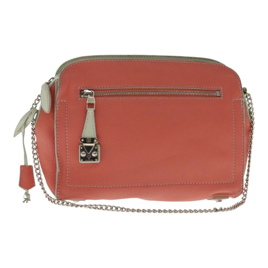 【日本直送】路易威登 Pochette Corail 粉紅皮革單肩包 M94181 LV Auth bs18764-0