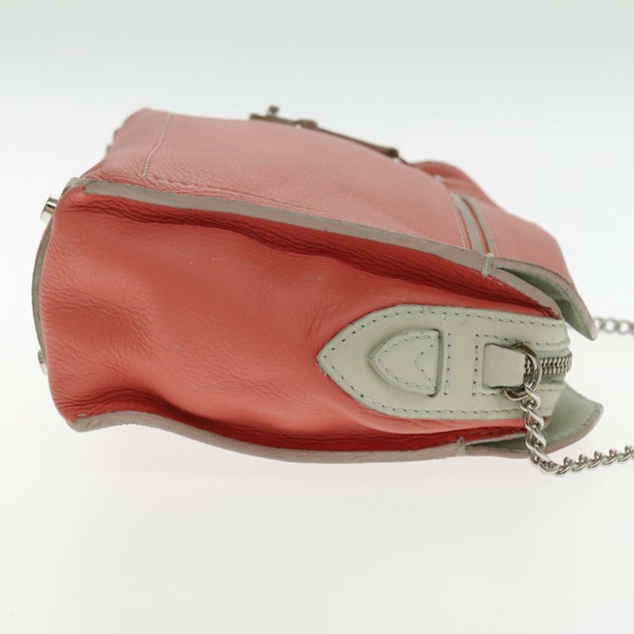 【日本直送】路易威登 Pochette Corail 粉紅皮革單肩包 M94181 LV Auth bs18764-3