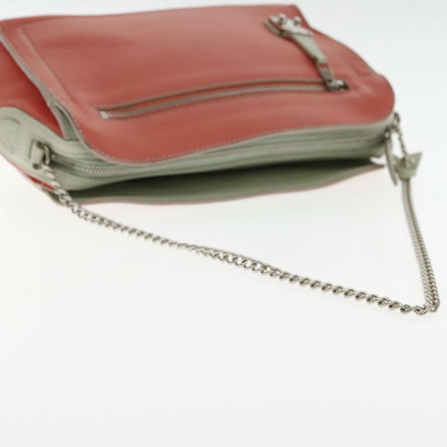 【日本直送】路易威登 Pochette Corail 粉紅皮革單肩包 M94181 LV Auth bs18764-6