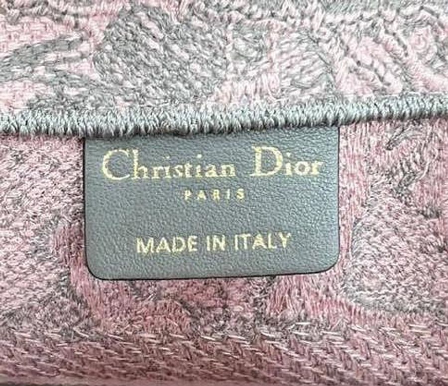 Dior 美死了的粉色繡線 book tote-6