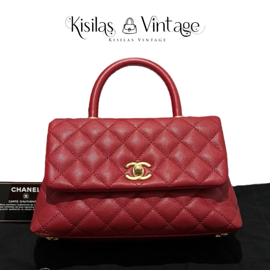 Chanel Caviar cocohandel-0