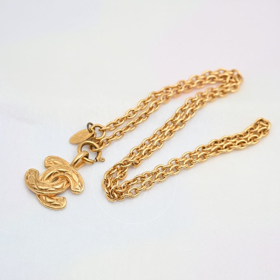[Pre-owned] Chanel Vintage 小鳥頸鍊-3