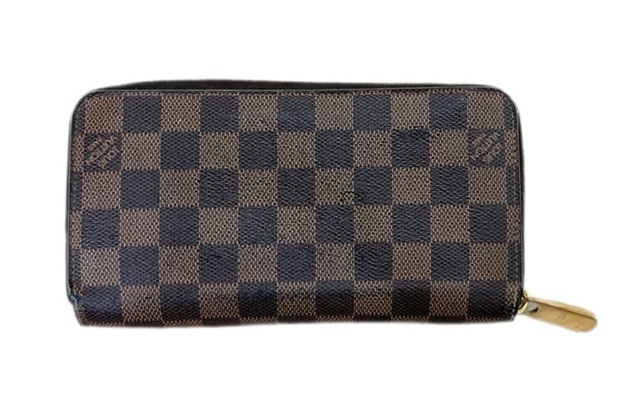 Louis Vuitton 經典 Damier Ebene 長夾-0