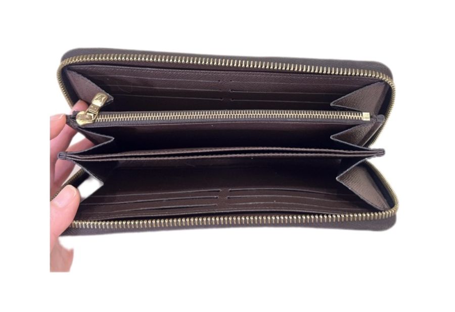 Louis Vuitton 經典 Damier Ebene 長夾-2
