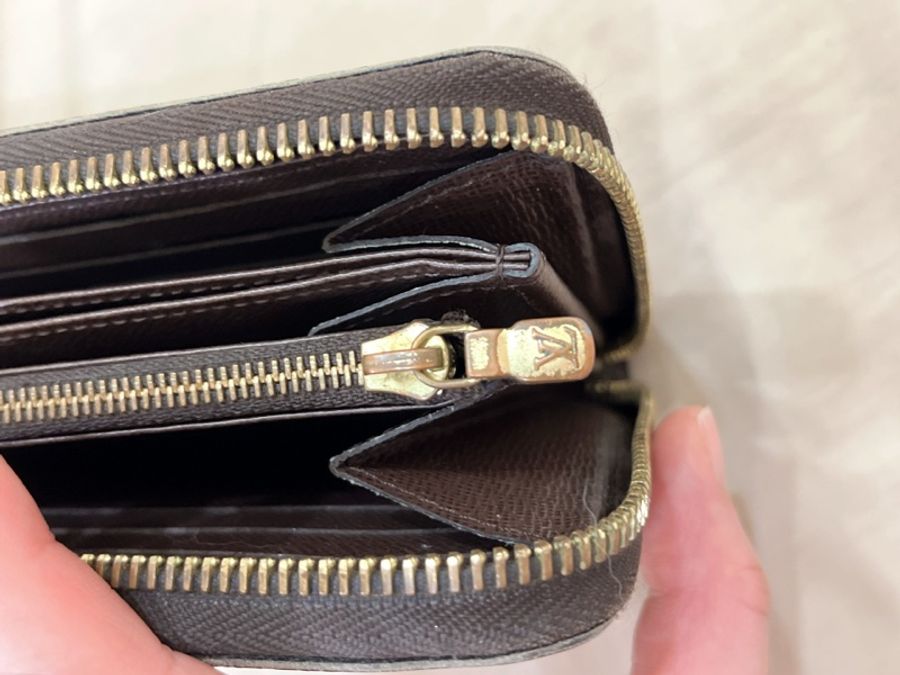 Louis Vuitton 經典 Damier Ebene 長夾-4