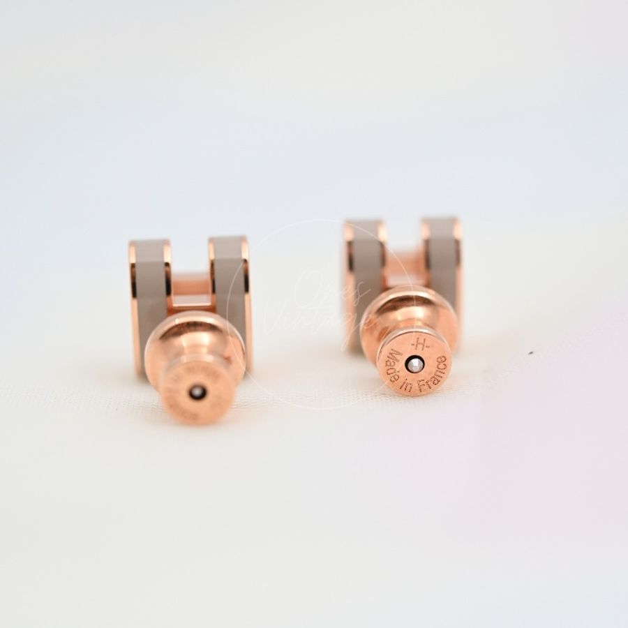 [Brand New] Hermes Mini Pop H Earrings-25