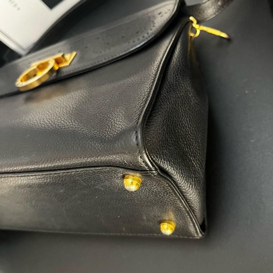 Tiffany&Co. 蒂芬尼 黑金 肩背包 腋下包 斜背包-11