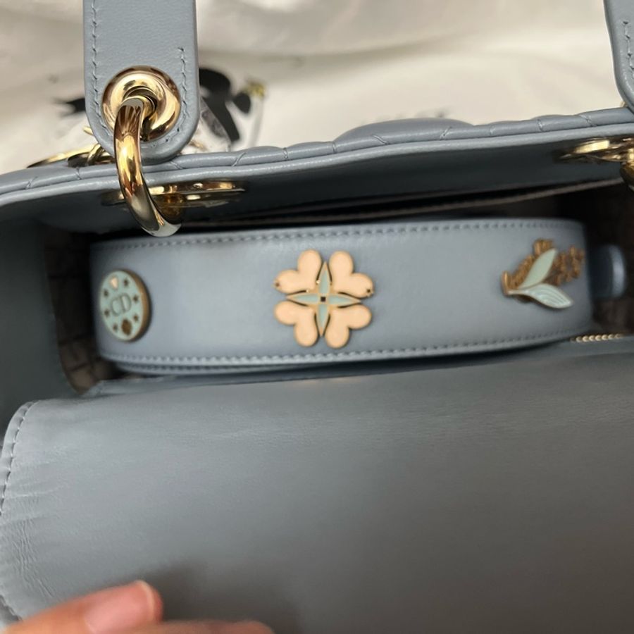 Dior 寶寶藍 手提 肩背包-2