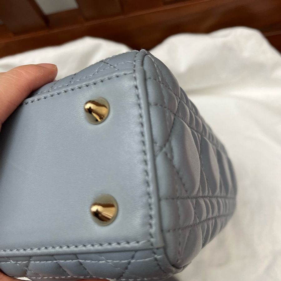 Dior 寶寶藍 手提 肩背包-9