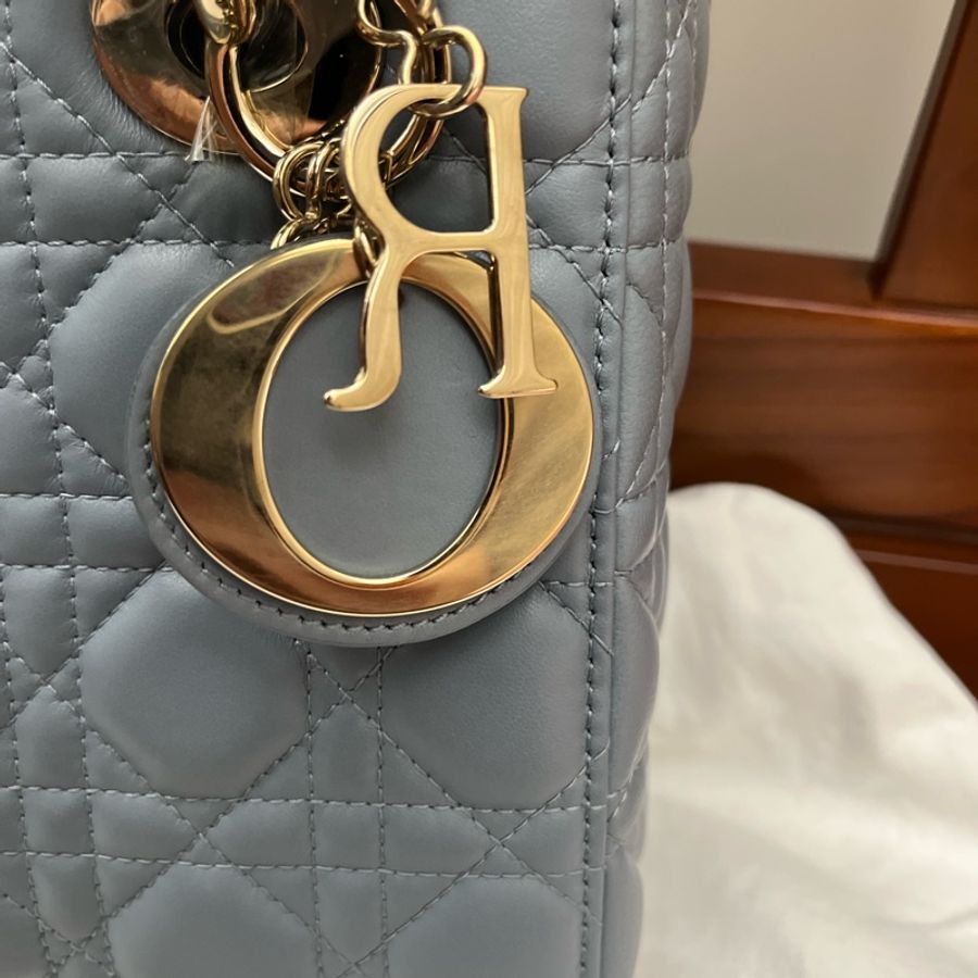 Dior 寶寶藍 手提 肩背包-16