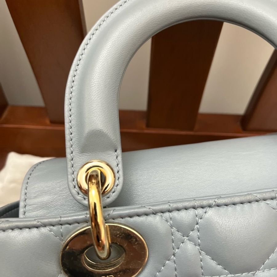 Dior 寶寶藍 手提 肩背包-20
