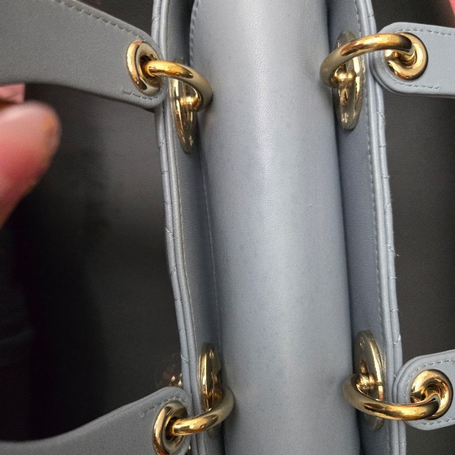 Dior 寶寶藍 手提 肩背包-17