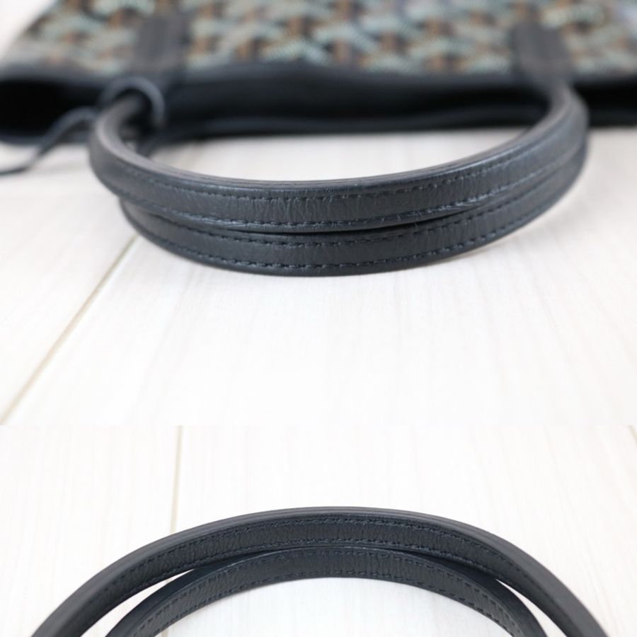 《初》 Goyard mini tote 老花黑色托特包-4