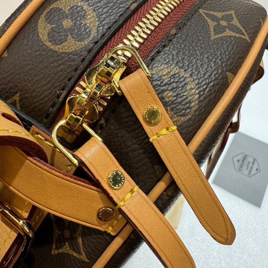 LV 圓餅包/斜背包/側背包 中型 M52294 9成新-8