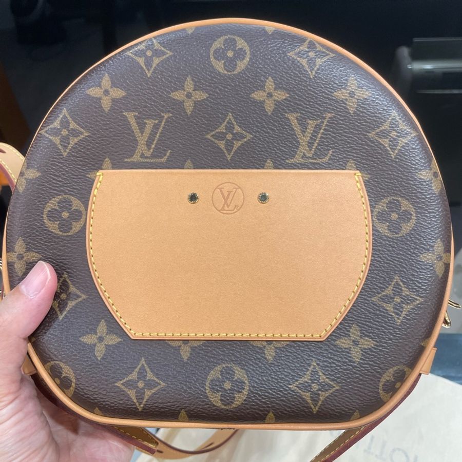 LV 圓餅包/斜背包/側背包 中型 M52294 9成新-11