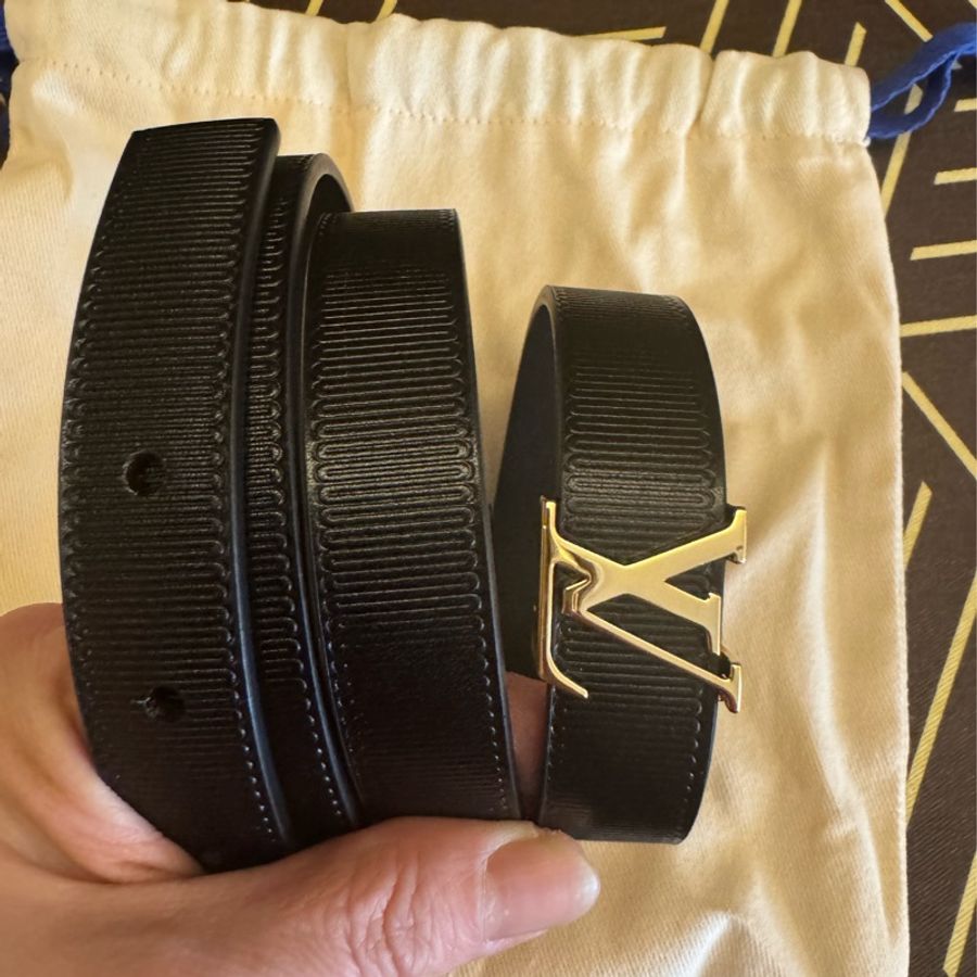 LV Initiales 20毫米皮帶（全新）-2