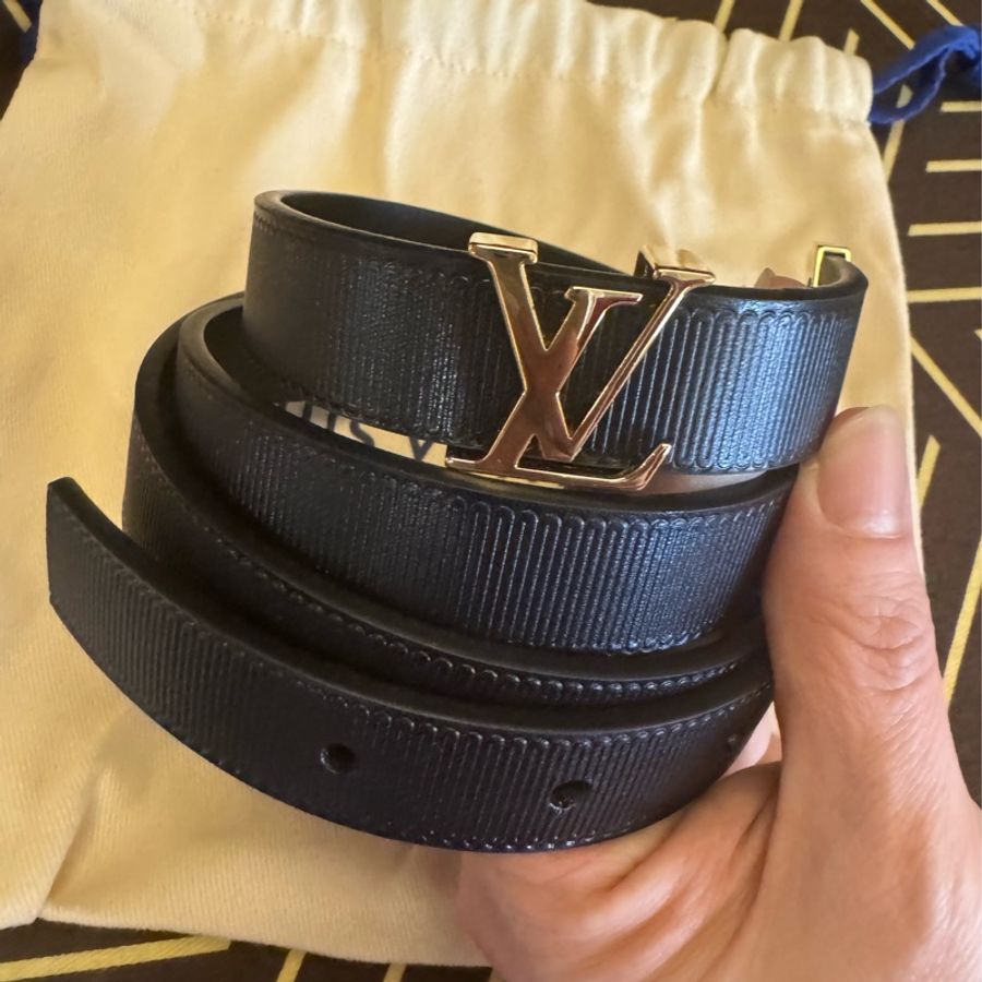 LV Initiales 20毫米皮帶（全新）-7