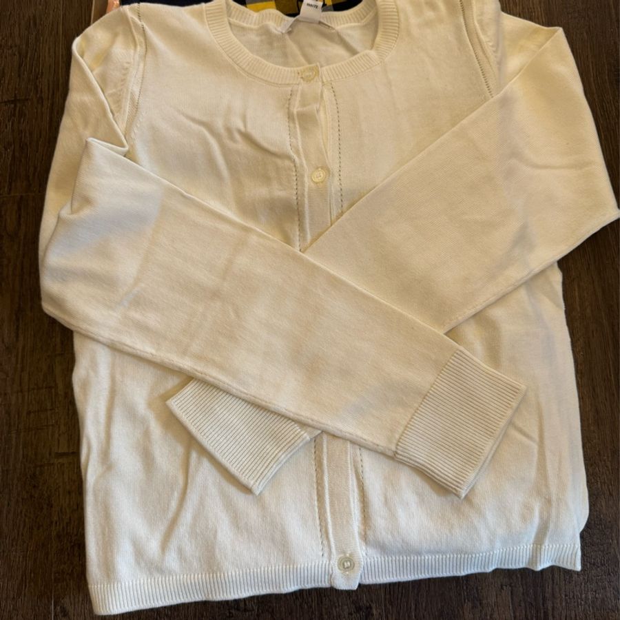 BURBERRY全新女童針織小外套12Y-1