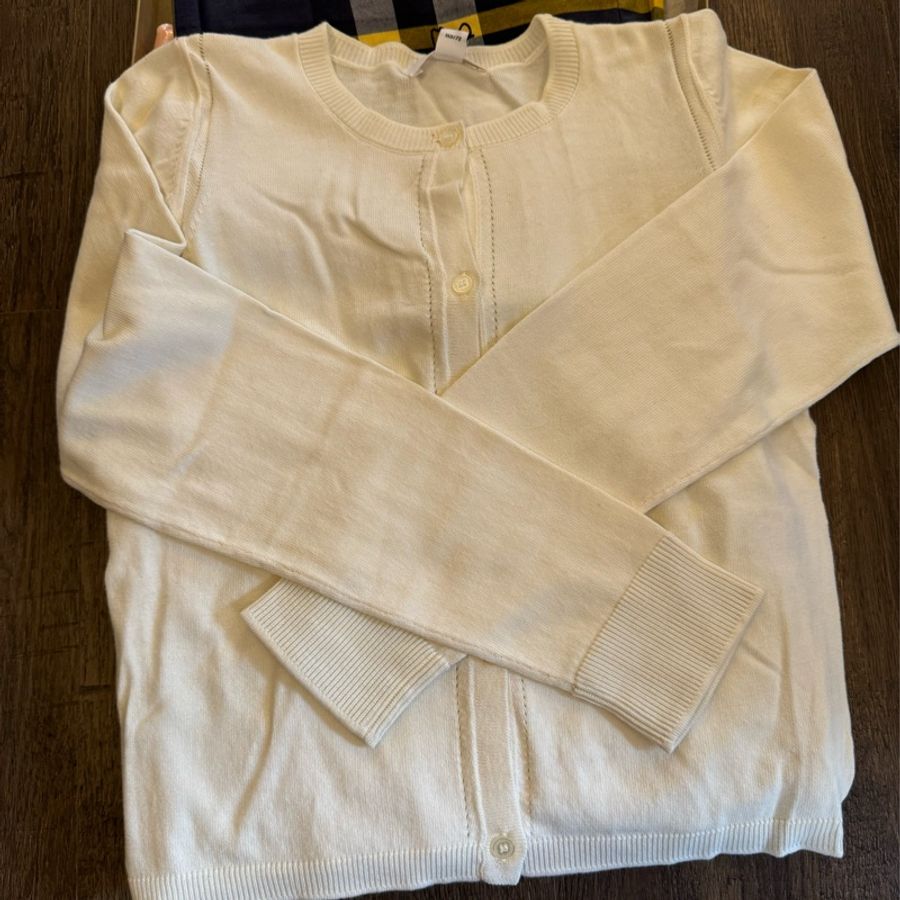 BURBERRY全新女童針織小外套12Y-16