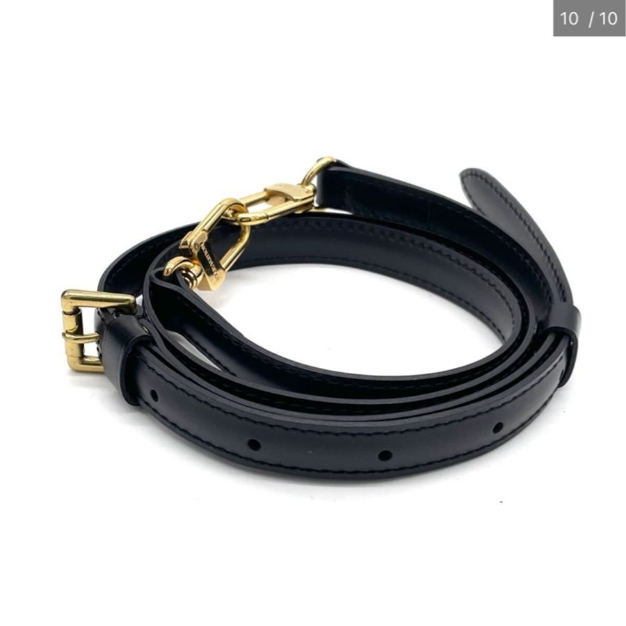Louis Vuitton Epi水波紋 蒙梭郵差包 斜背包 黑金 #郵差包 #水波紋 #黑金-10