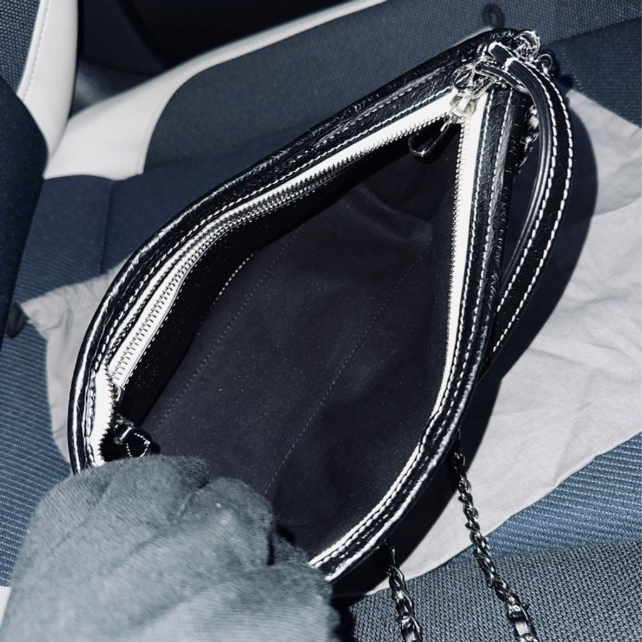 Balenciaga黑白條紋斜背包🔥98新大全配含台灣購證🔥-1