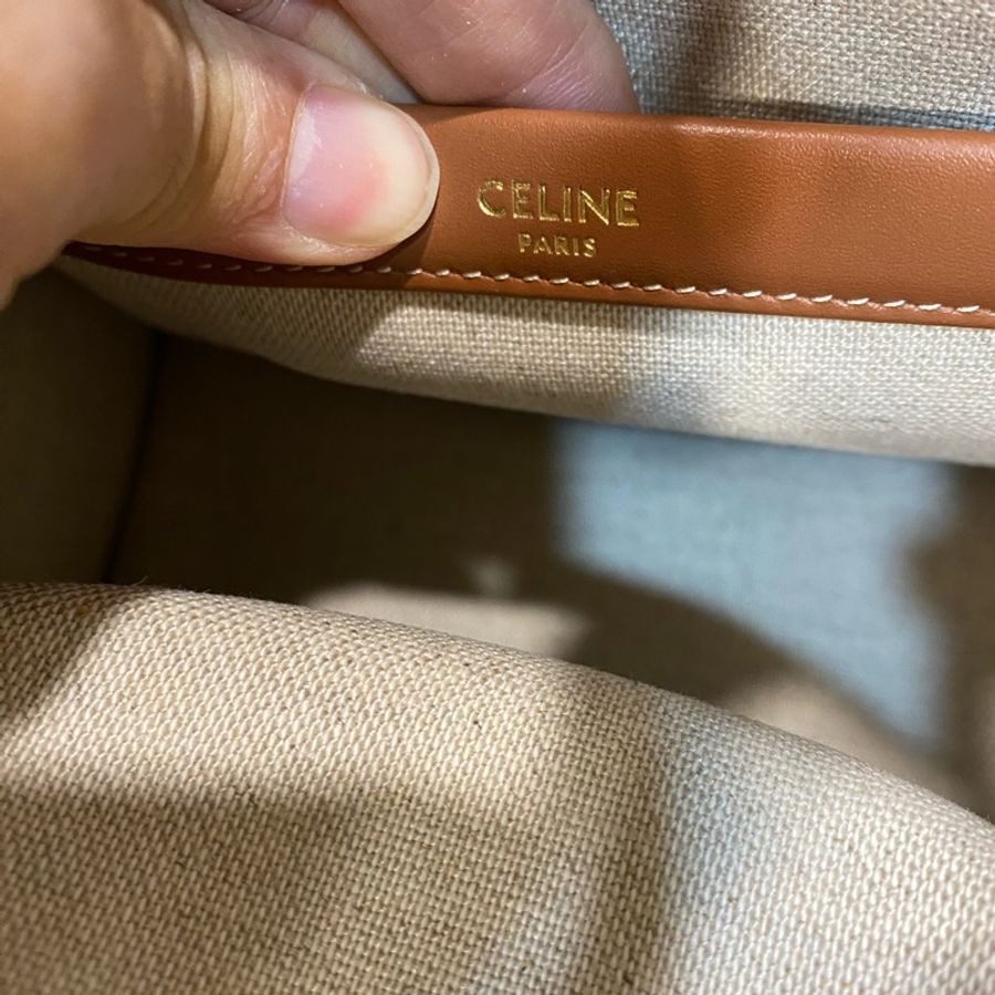 Celine 棕色look tote包-3