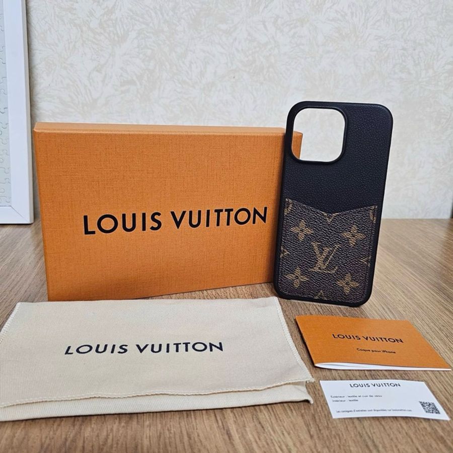 LV 原花iPhone 15 pro max 手機殼-0