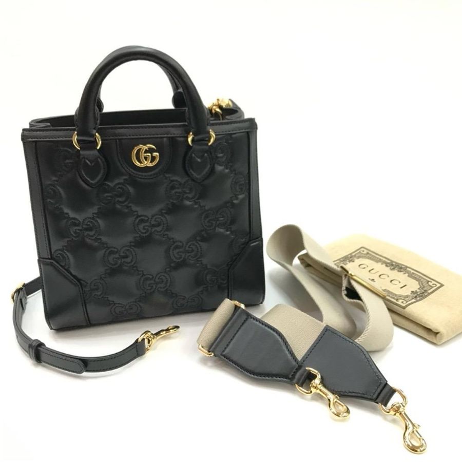 Gucci GG MATELASSÉ 迷你手提包-0