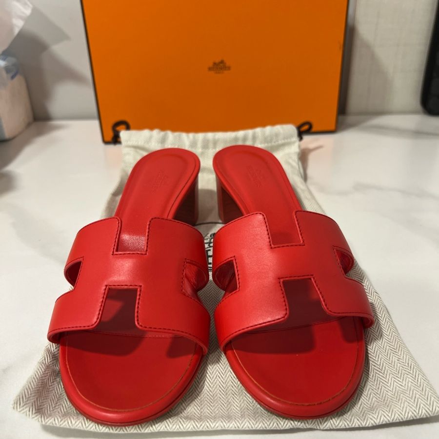 🎀100% Authentic Hermès Sandales Oasis-6