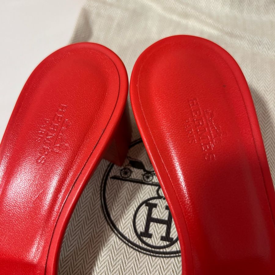 🎀100% Authentic Hermès Sandales Oasis-11