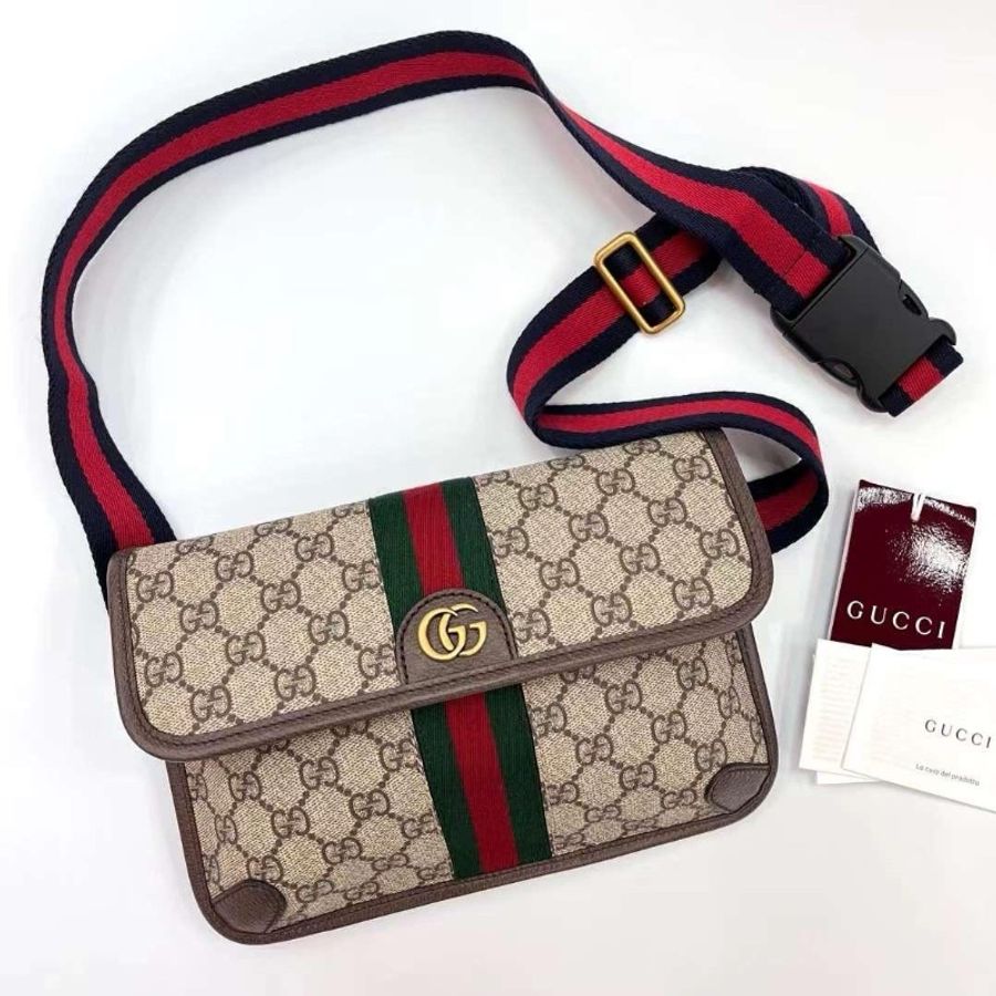 Gucci OPHIDIA 小型腰包-0