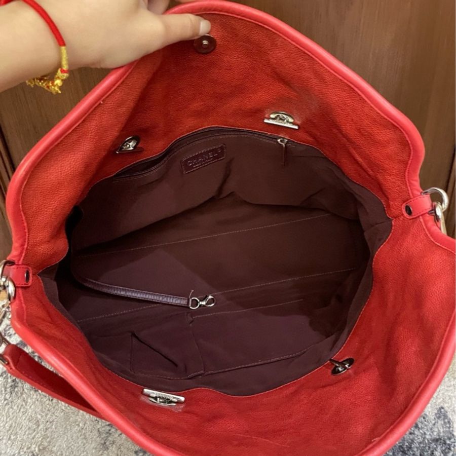 Chanel large shopping bag 2ways 托特包-6