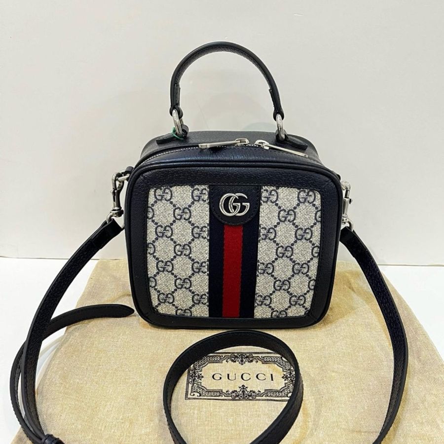 Gucci OPHIDIA 迷你手挽袋-1