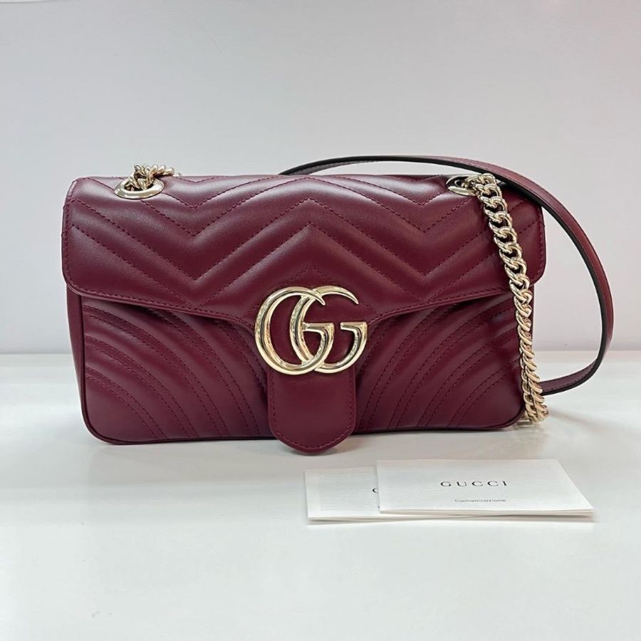 Gucci GG MARMONT 小型肩揹袋-0