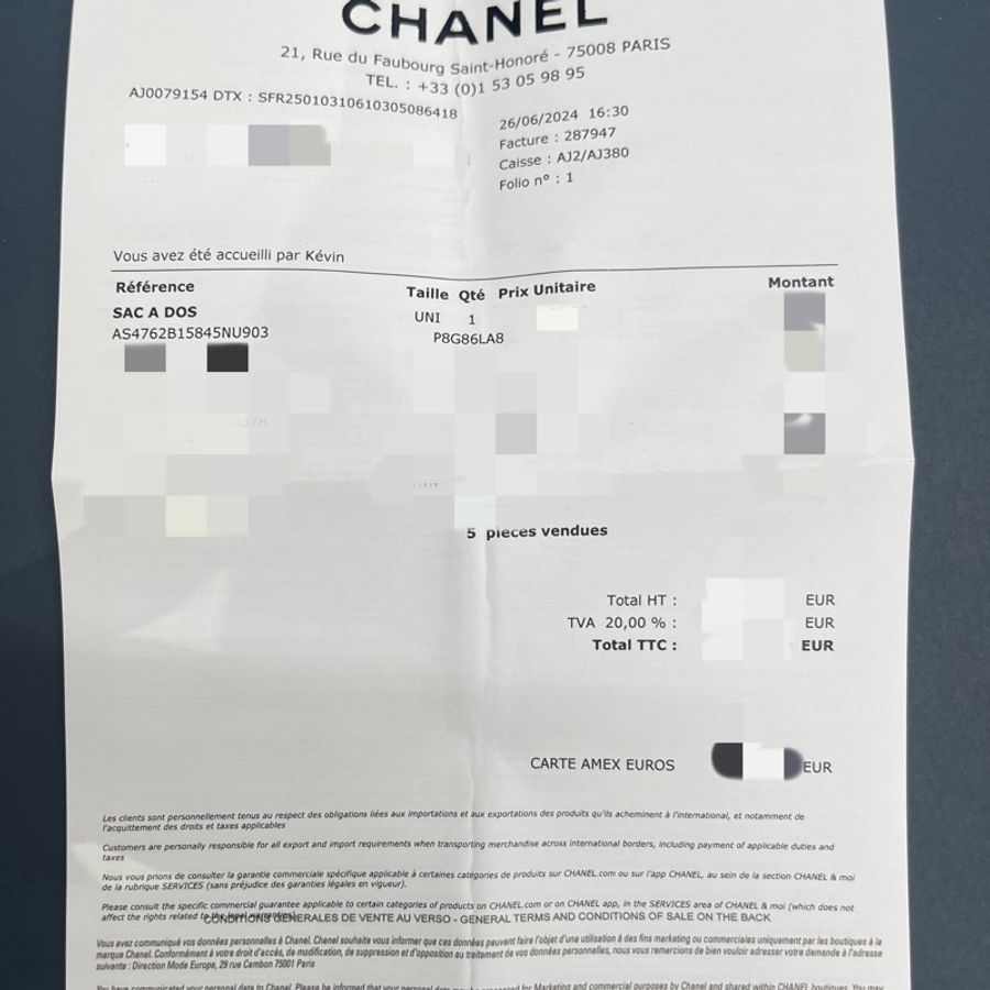 CHANEL香奈兒 SAC A DOS 19後背包 淺灰藍 全新 小書包-20