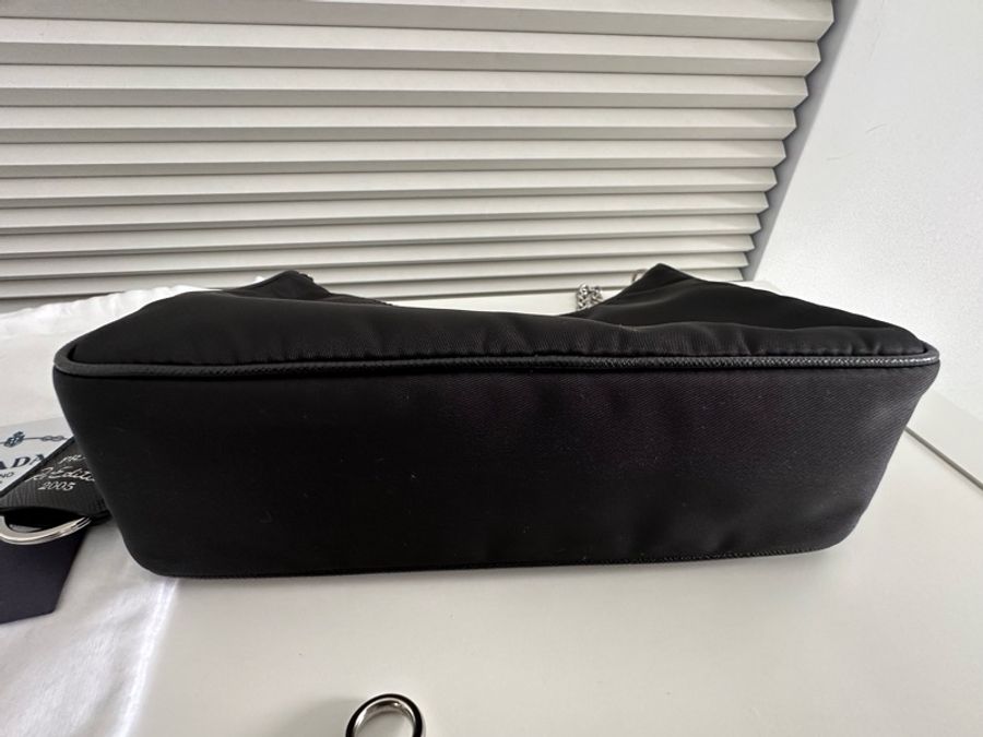 Prada Re-Edition 三合一包 黑銀-8