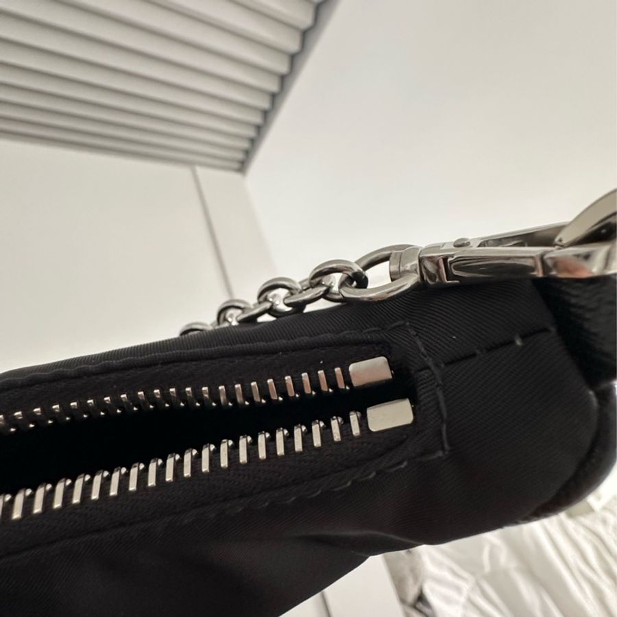 Prada Re-Edition 三合一包 黑銀-14