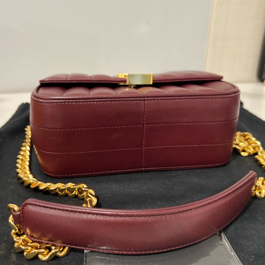 🔥🔥🔥100% Authentic YSL Vicky M 金鍊肩背包-8