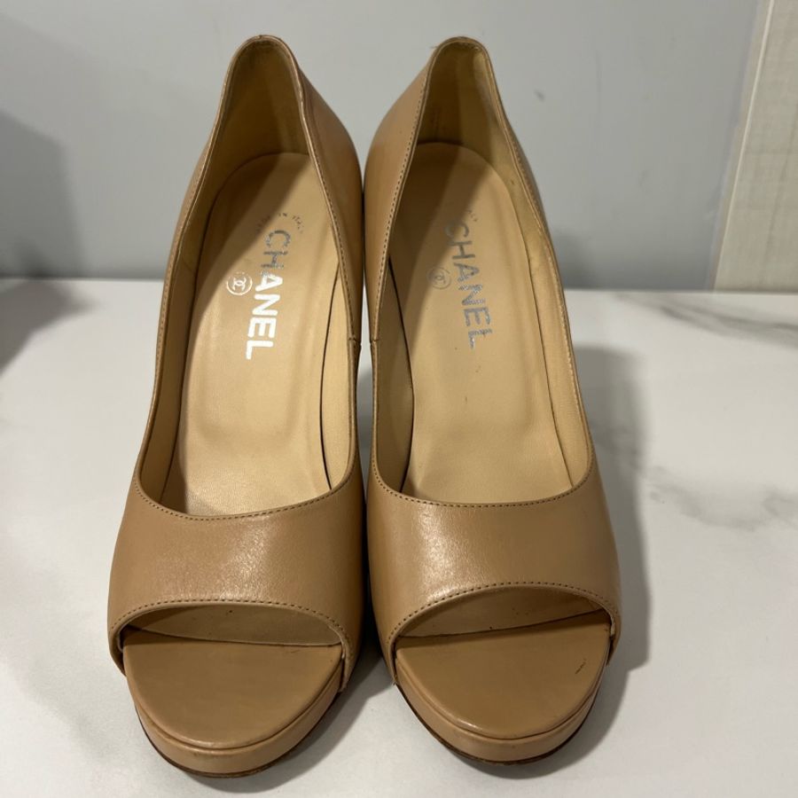 🔥🔥🔥100% Authentic Chanel 高跟鞋👠-1