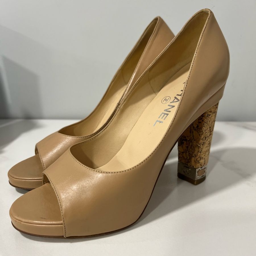 🔥🔥🔥100% Authentic Chanel 高跟鞋👠-2