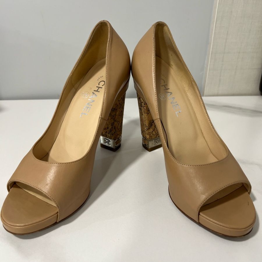 🔥🔥🔥100% Authentic Chanel 高跟鞋👠-6