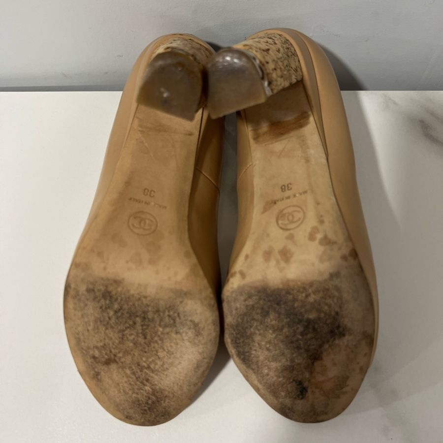 🔥🔥🔥100% Authentic Chanel 高跟鞋👠-15