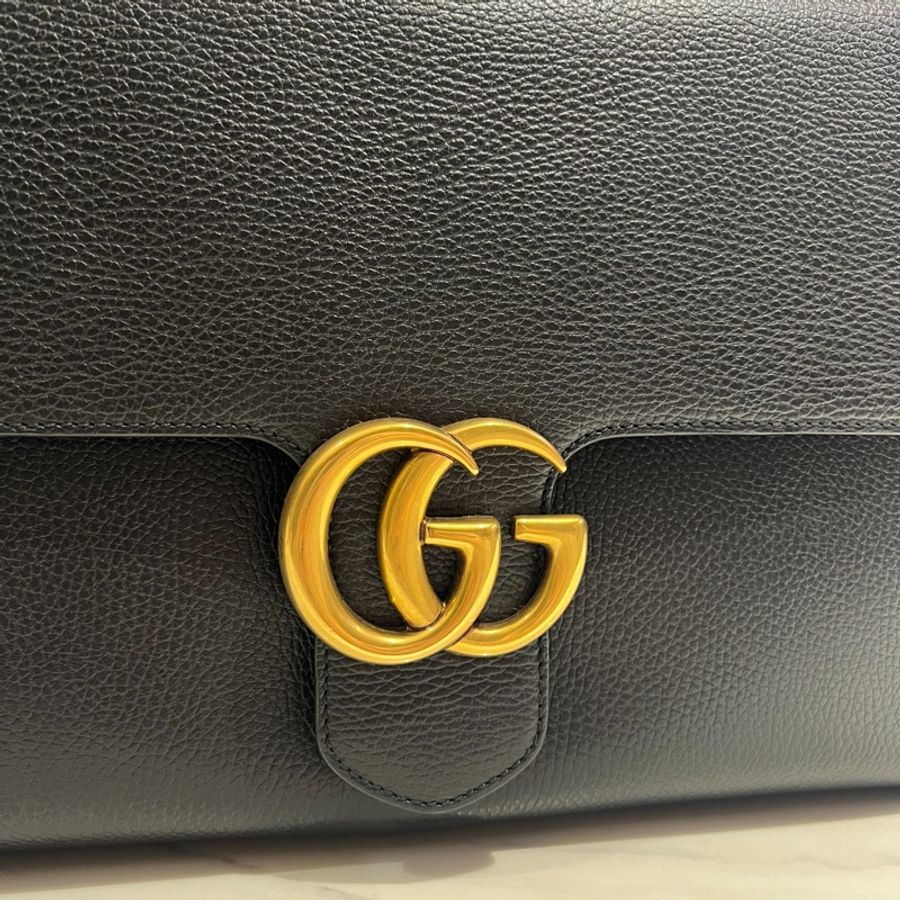 Gucci 馬夢郵差包 絕版款式-9
