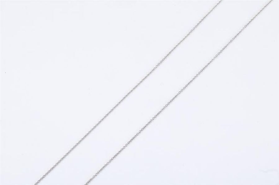 TIFFANY&CO(蒂芙尼) 維多利亞 項鏈 大號鑰匙 鑽石/pt950 項鏈-3